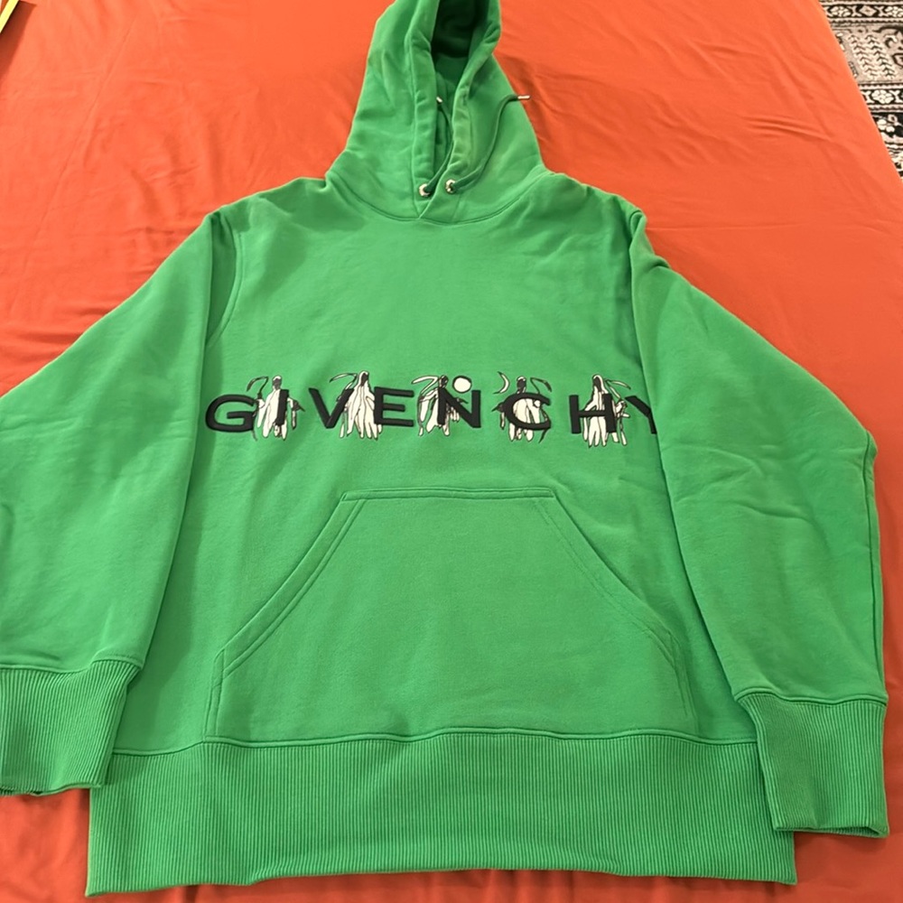 Givenchy Embroidered Classic Fit Hoodie